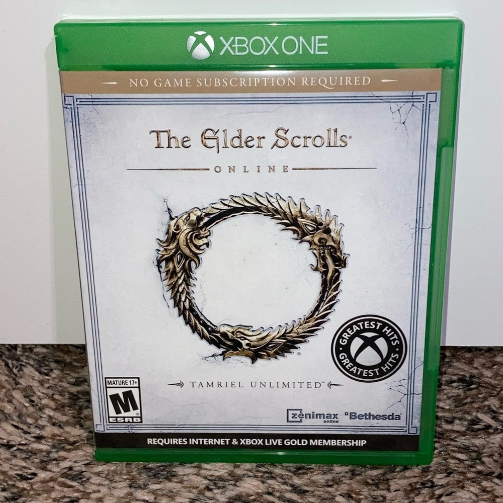Xbox 360 The Elder Scrolls. Online version. No subscription needed